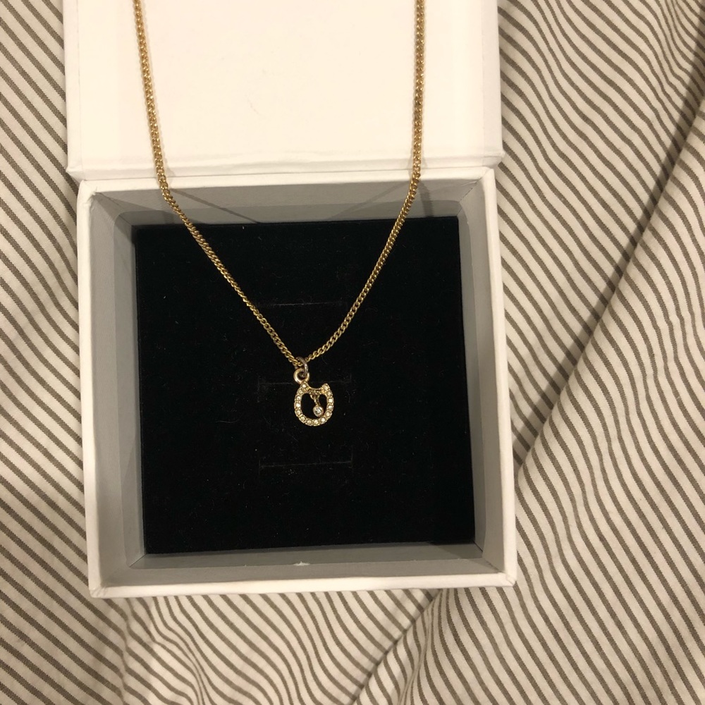 Juicy couture gold necklace